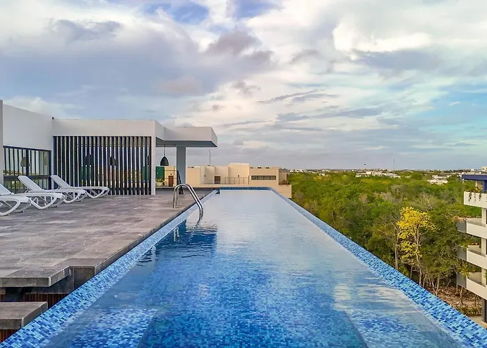 Holiday home Stylish Boho With Rooftop Pool