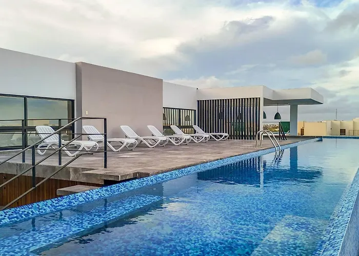 Holiday home Stylish Boho With Rooftop Pool *