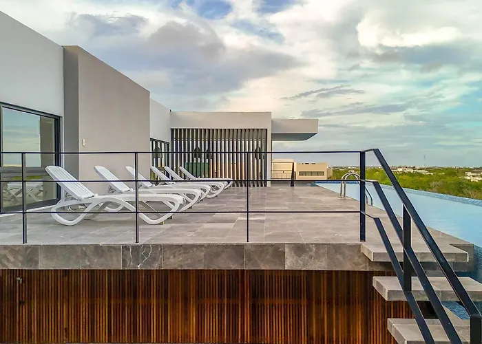 Holiday home Stylish Boho With Rooftop Pool Tulum